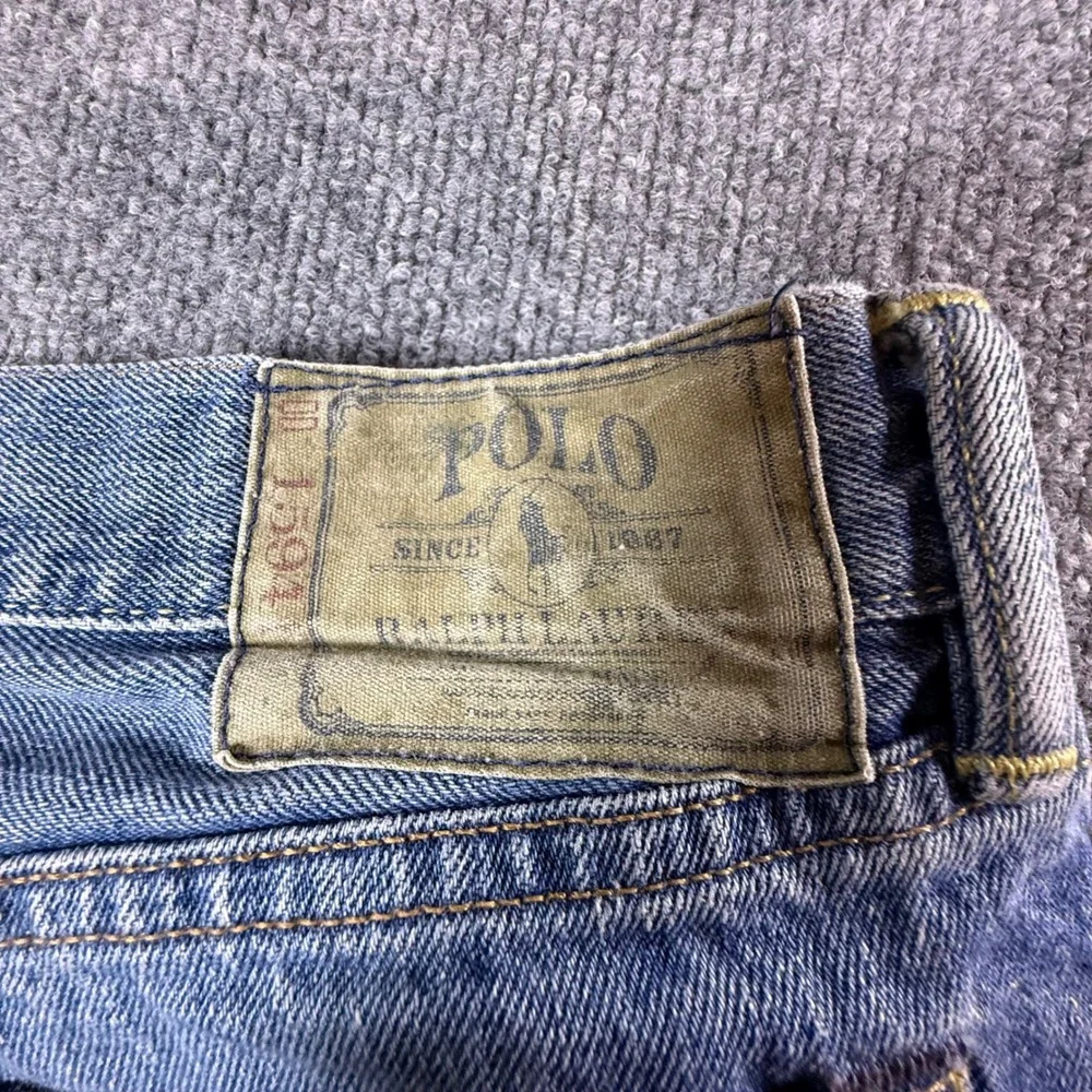 Polo Ralph Lauren Classic Fit 867 Blue Jeans Mens 34x30 Medium Wash Straight Leg